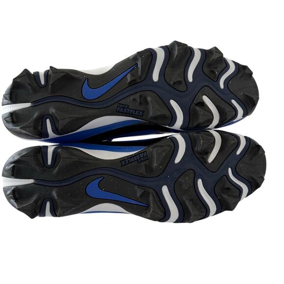 Nike Alpha Menace 4 Shark Mens Shoes Size 13 Blue Bright White Football Cleats main image 8